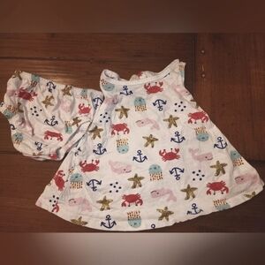 Gerber Baby Girl Dress & Diaper Cover